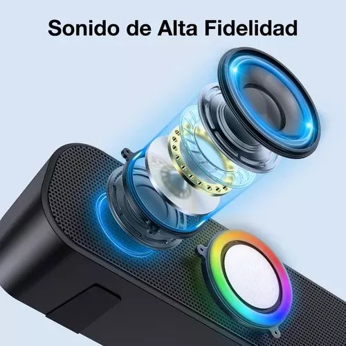 Barra De Sonido Bluetooth Inalámbrica