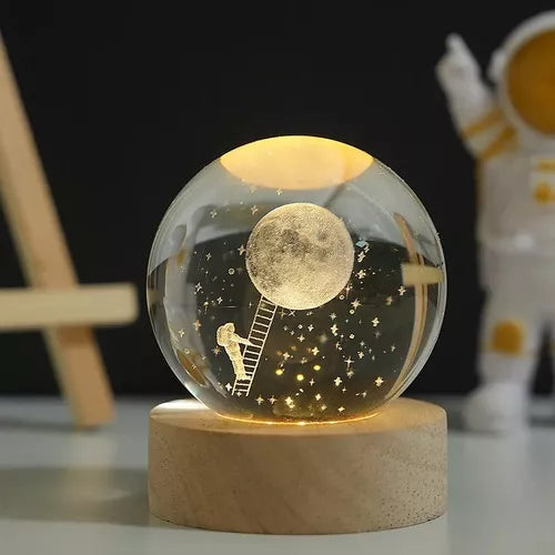 Lampara 3D Saturno, Sistema solar (11cm)