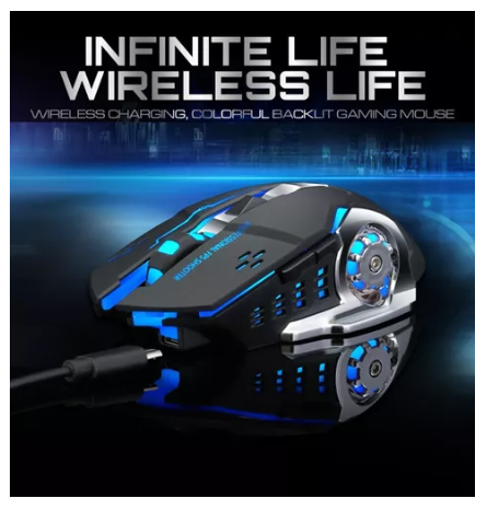 MOUSE INALAMBRICO- RECARGABLE G6