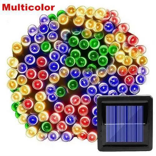 LUCES SOLARES NAVIDEÑAS LINEAL NAVIDAD
