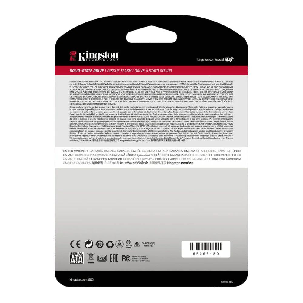 SSD 240GB Kingston A400 2.5"
