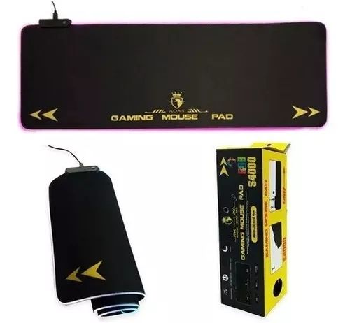 Mouse Pad Gamer Rgb pad mouse Microfibra