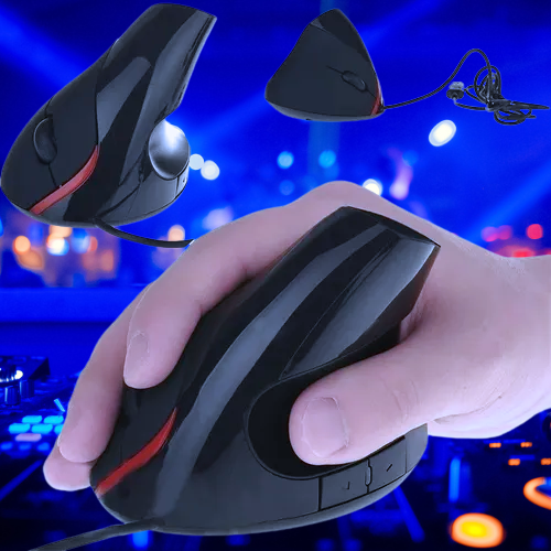 Mouse Vertical Ergonómico Usb 5 Botones