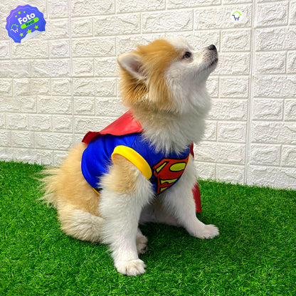 Disfraz Mascotas Súper Man GD01SUPERM