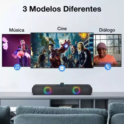 Barra De Sonido Bluetooth Inalámbrica