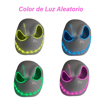 Mascara Jack Luz Neon Halloween OF-1460