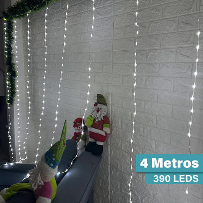Cortina Luces LED Navidad 4x2M 1661