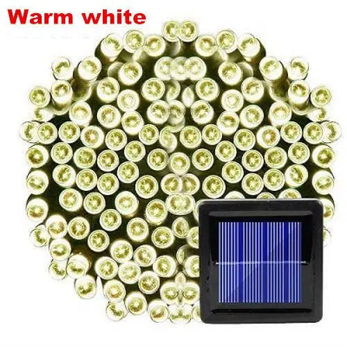 LUCES SOLARES NAVIDEÑAS LINEAL NAVIDAD