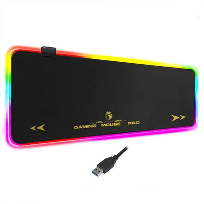 Mouse Pad Gamer Rgb pad mouse Microfibra