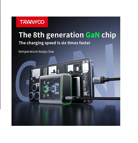 Cargador Usb C-Tipo C Carga Rápida 120w