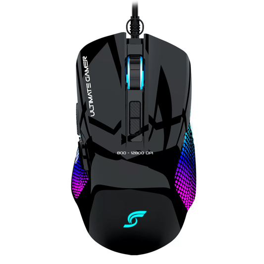 MOUSE GAMER PROFESIONAL 12800DPI RGB